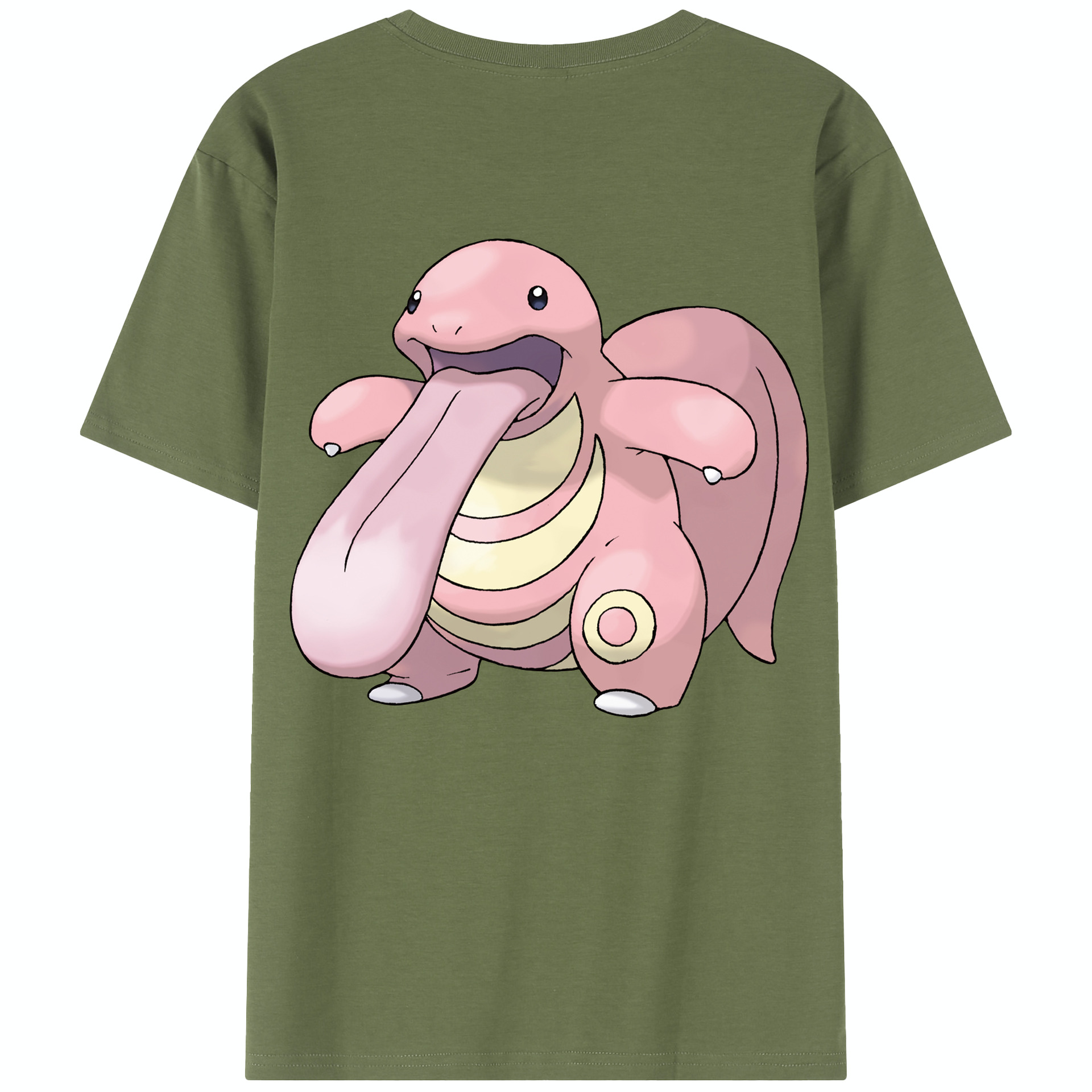 （画像用） ポケットモンスター Pokémon 綿100％半袖Tシャツ（背面プリント）